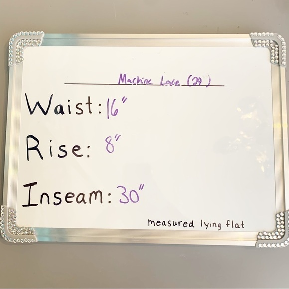 Machine Nouvelle Mode Distressed Lace Skinny Jeans Size 29 - Picture 9 of 9